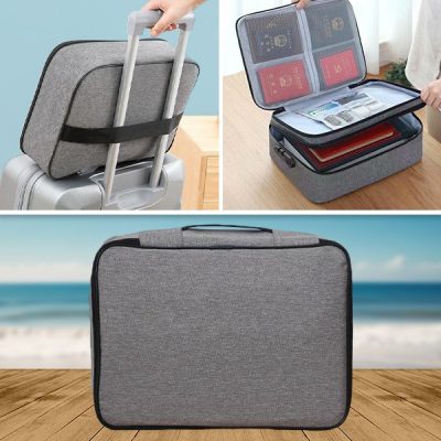 Vodotesná taška na dokumenty a cennosti chránená heslom | DOCTURO