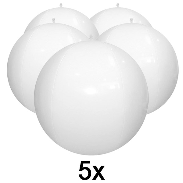 5x Nafukovacie plávajúce osvetlenie bazéna | POOLGLO